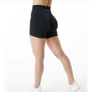 Alphalete amplify black shorts